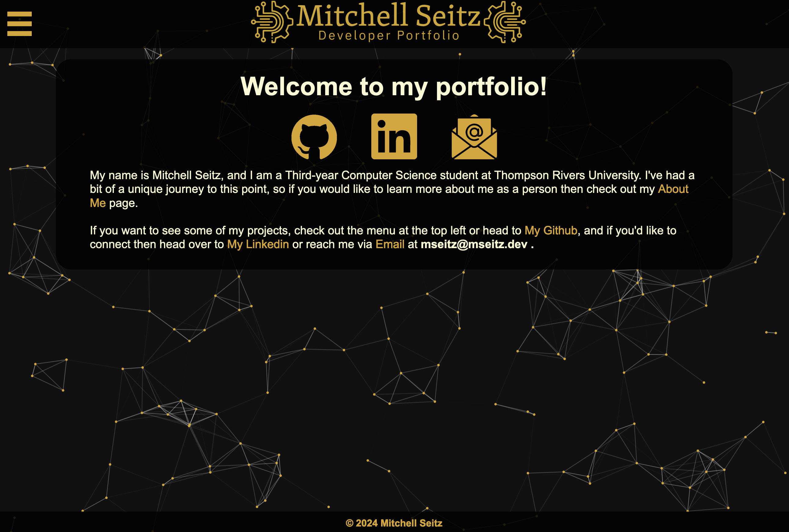 Screenshot of this website during development.